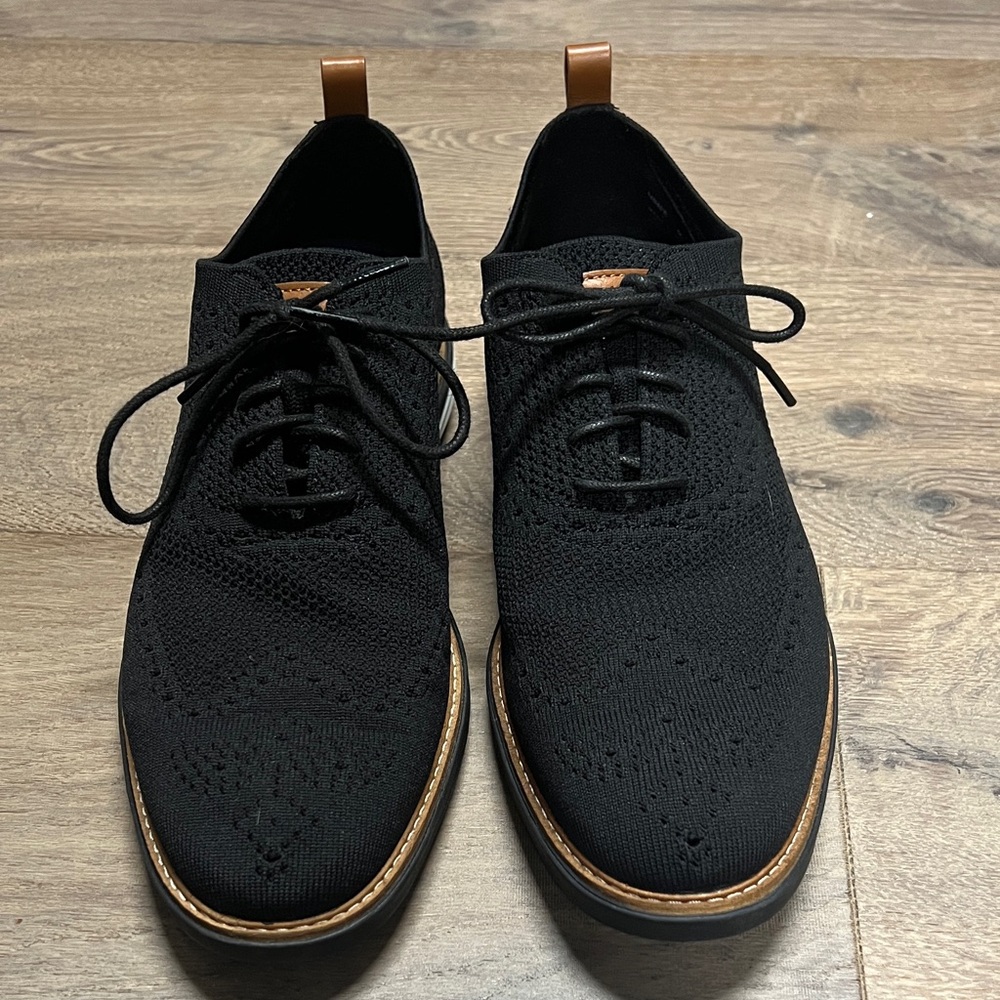 Cole Haan Black Men's Oxford Shoes 10 1/2M